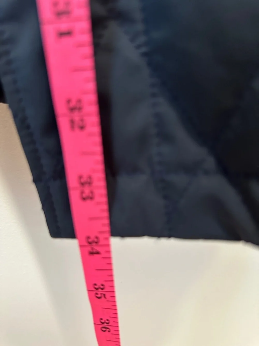 Ted Baker Men's Size 7 XL Quilted Blue Jacket - Lightweight Casual Coat, Nylon